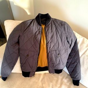 Small Filson Quilted Bomber Jacket
